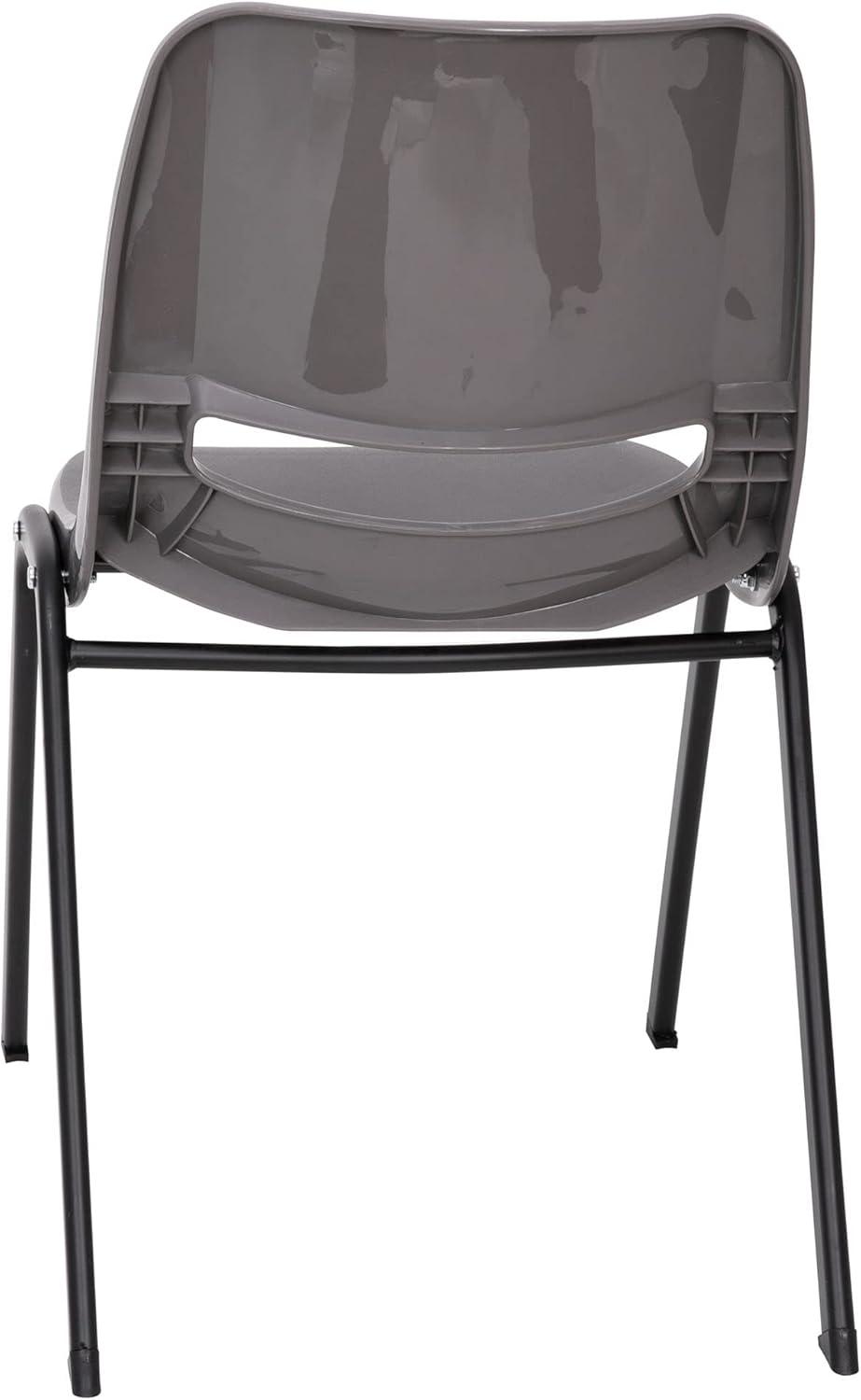 Flash Furniture HERCULES Series 661 lb. Capacity Ergonomic Shell Stack Chair with 16'' Seat Height