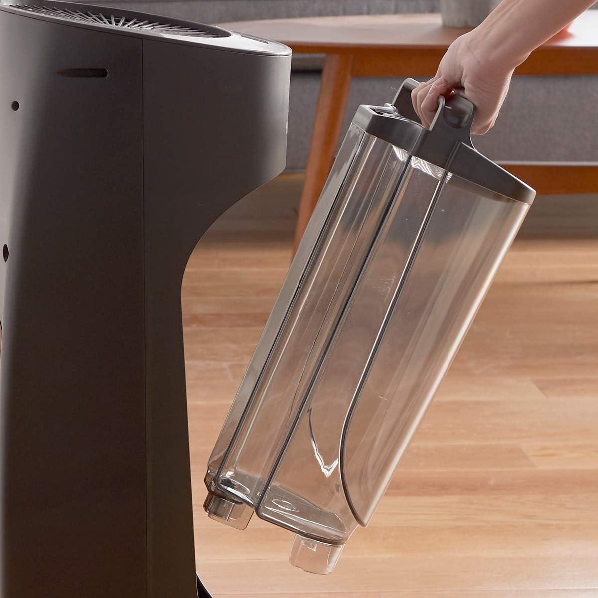 BEACHWATER POOL & SPA, LLC Top Fill Tower Humidifier, Digital Humidistat, Cool Mist Humidifier For Bedroom, Home Or Office With Space Saving Tower Design