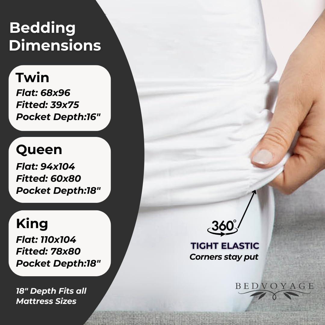 Melange Viscose From Bamboo Cotton Bed Sheets