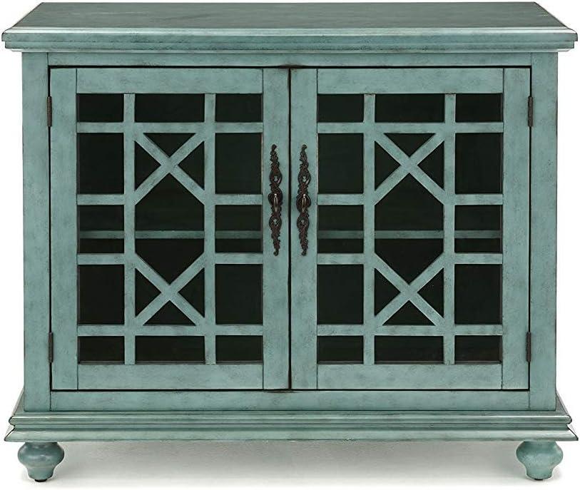 Martin Svensson Home Jules 63" TV Stand Teal Green Finish