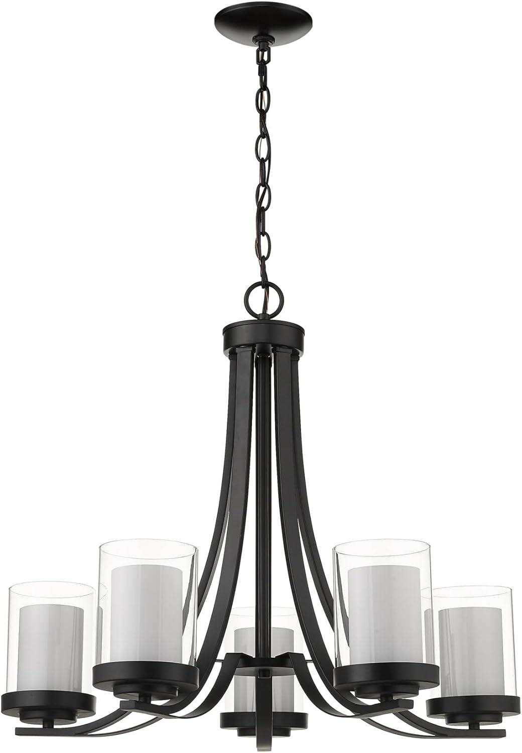 Z-Lite Willow 5 - Light Chandelier in  Olde Bronze