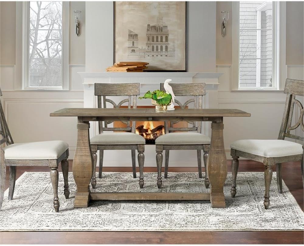 Martin Svensson Home Napa Solid Wood Flip Top Sofa Table Reclaimed Natural Brown