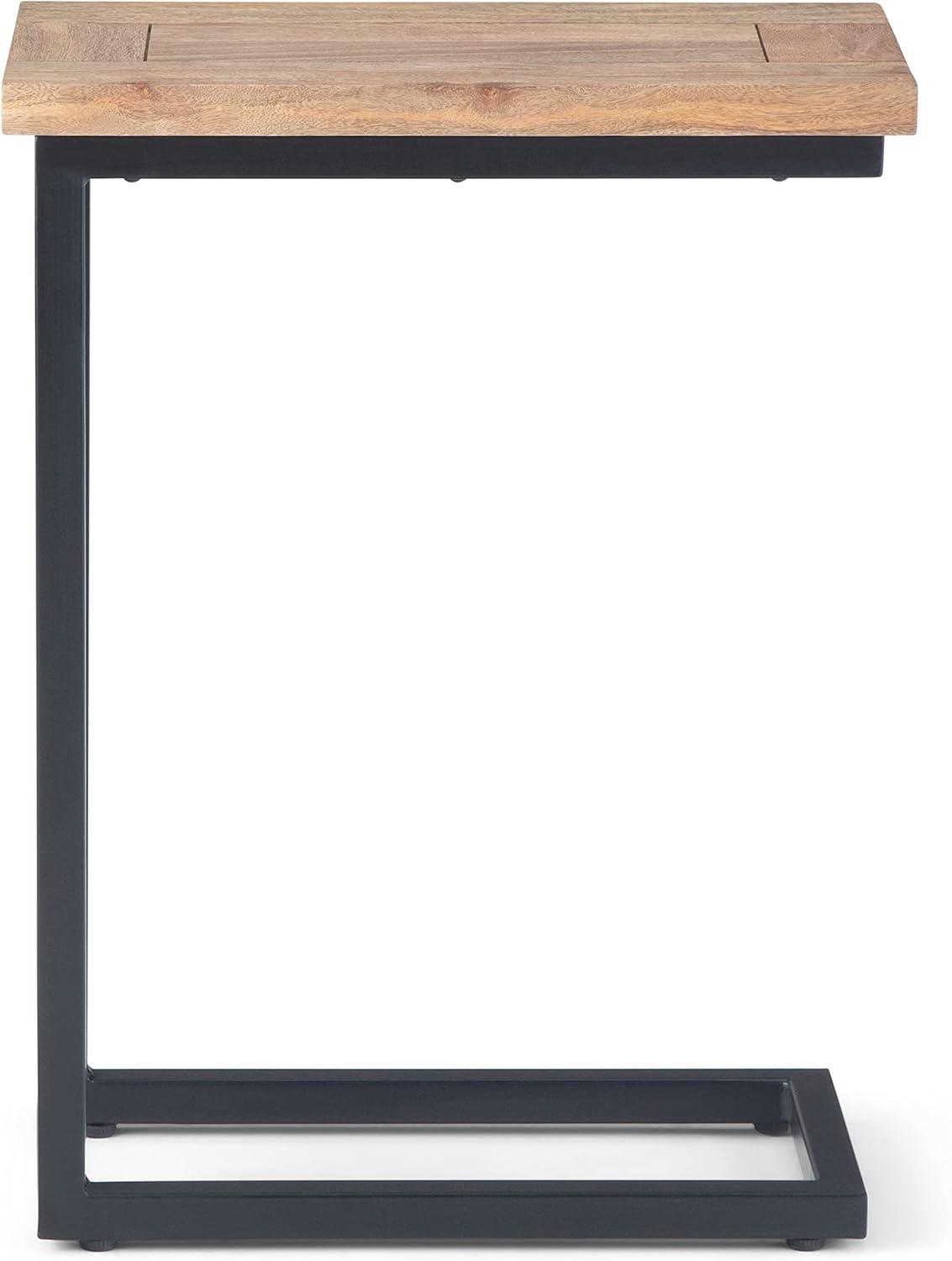 Simpli Home Skyler Solid Mango Wood C Side Table & Reviews | Wayfair