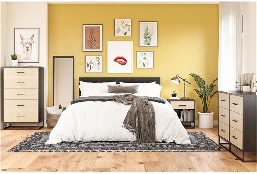 Kelly 1 - Drawer Nightstand