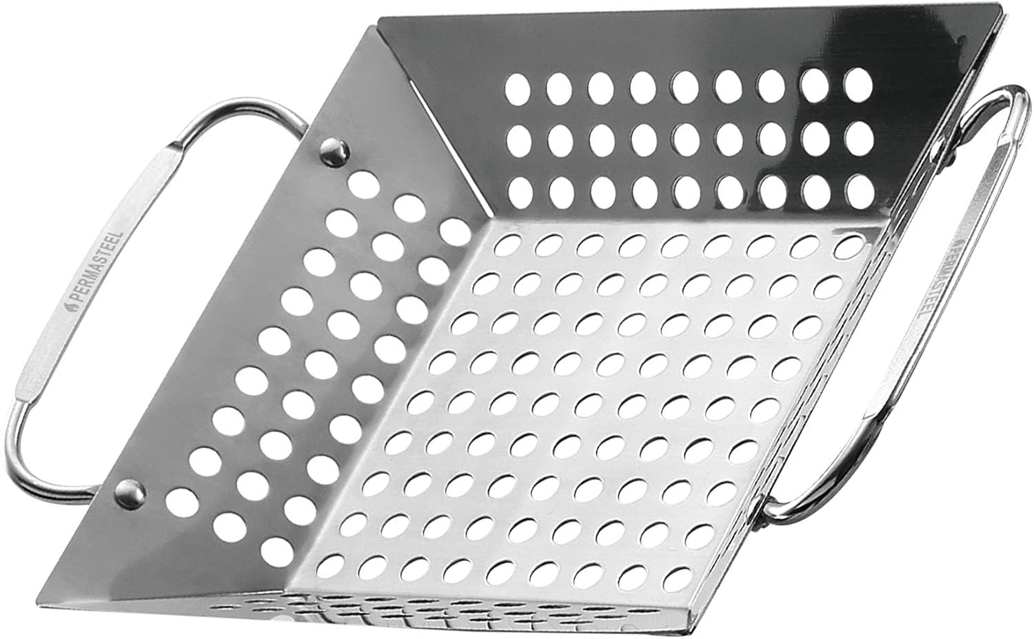 Permasteel Permasteel Heavy Duty Large Grilling Basket