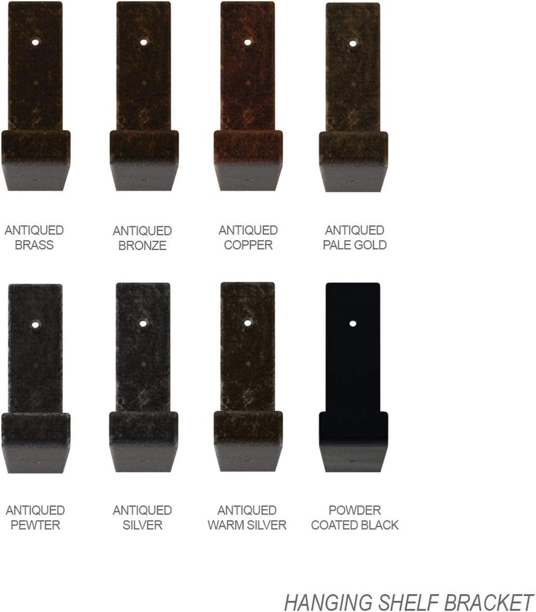 Ekena Millwork Steel Hanging Shelf Bracket
