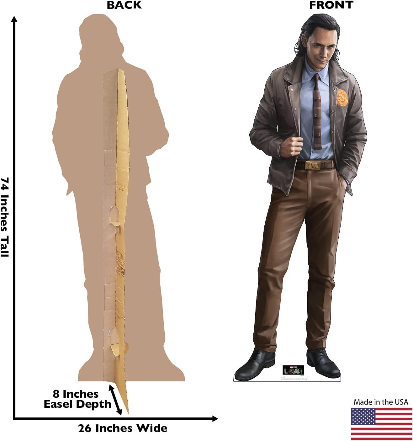 74 x 26 in. Loki Cardboard Cutout
