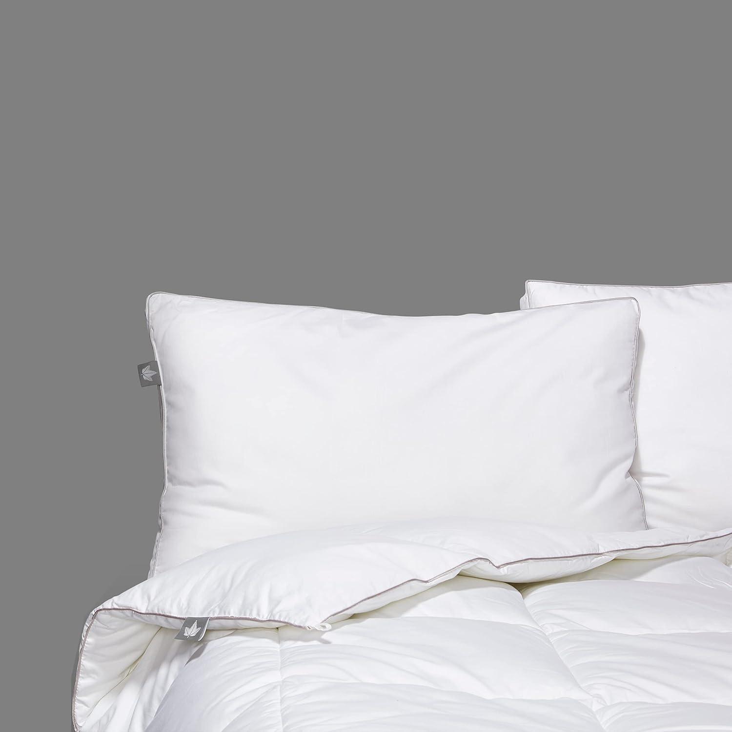 Twin White Microfiber Down Alternative Duvet Comforter