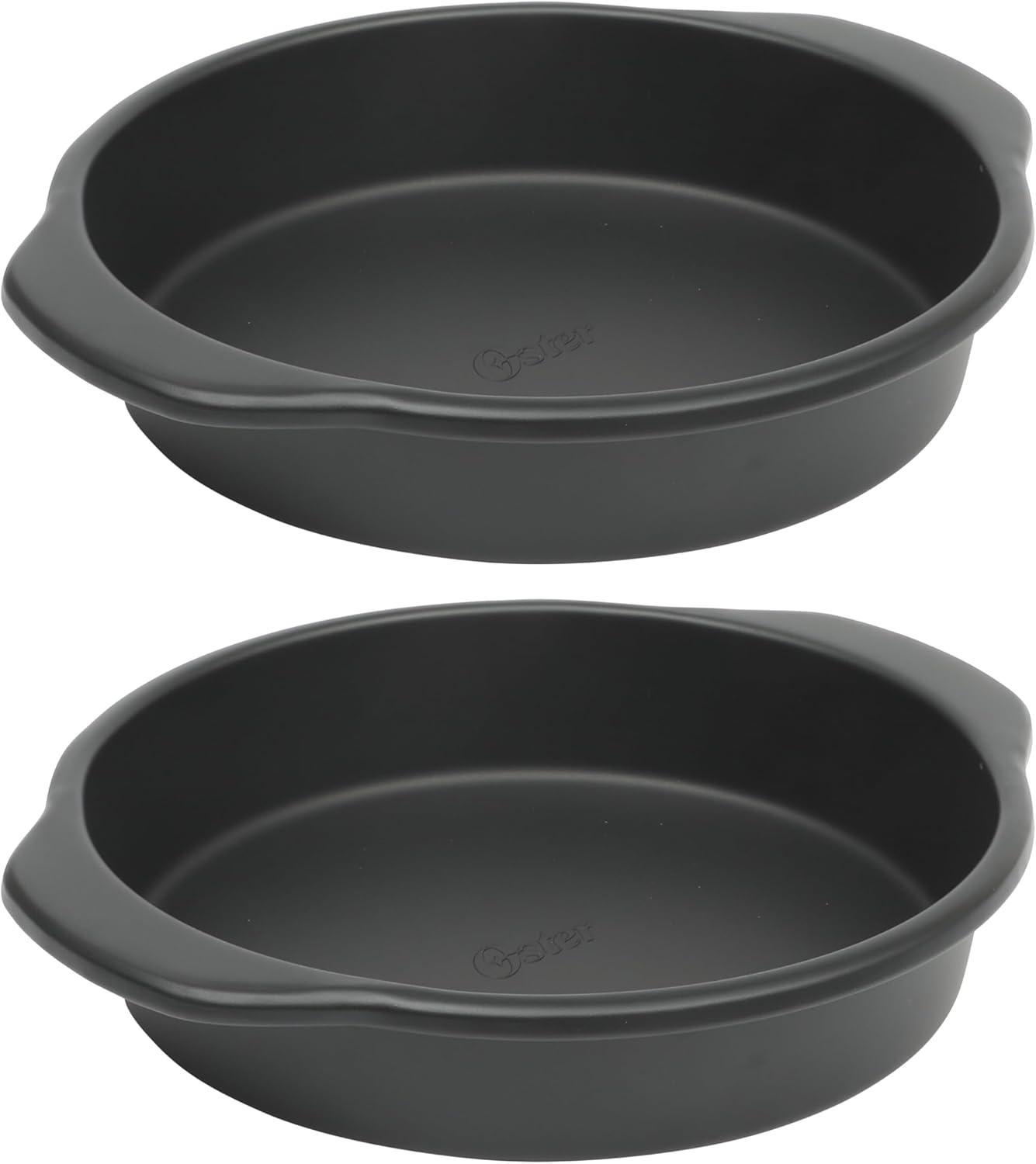 Oster Teston Platinum Collection 5 Piece Nonstick Carbon Steel Bakeware Set in Matte Black