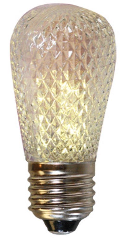 American Lighting S14-LED-WW Box Of 25 Faceted Plastic- 1.5 Watt- S14-shaped Led Lamp- Warm White