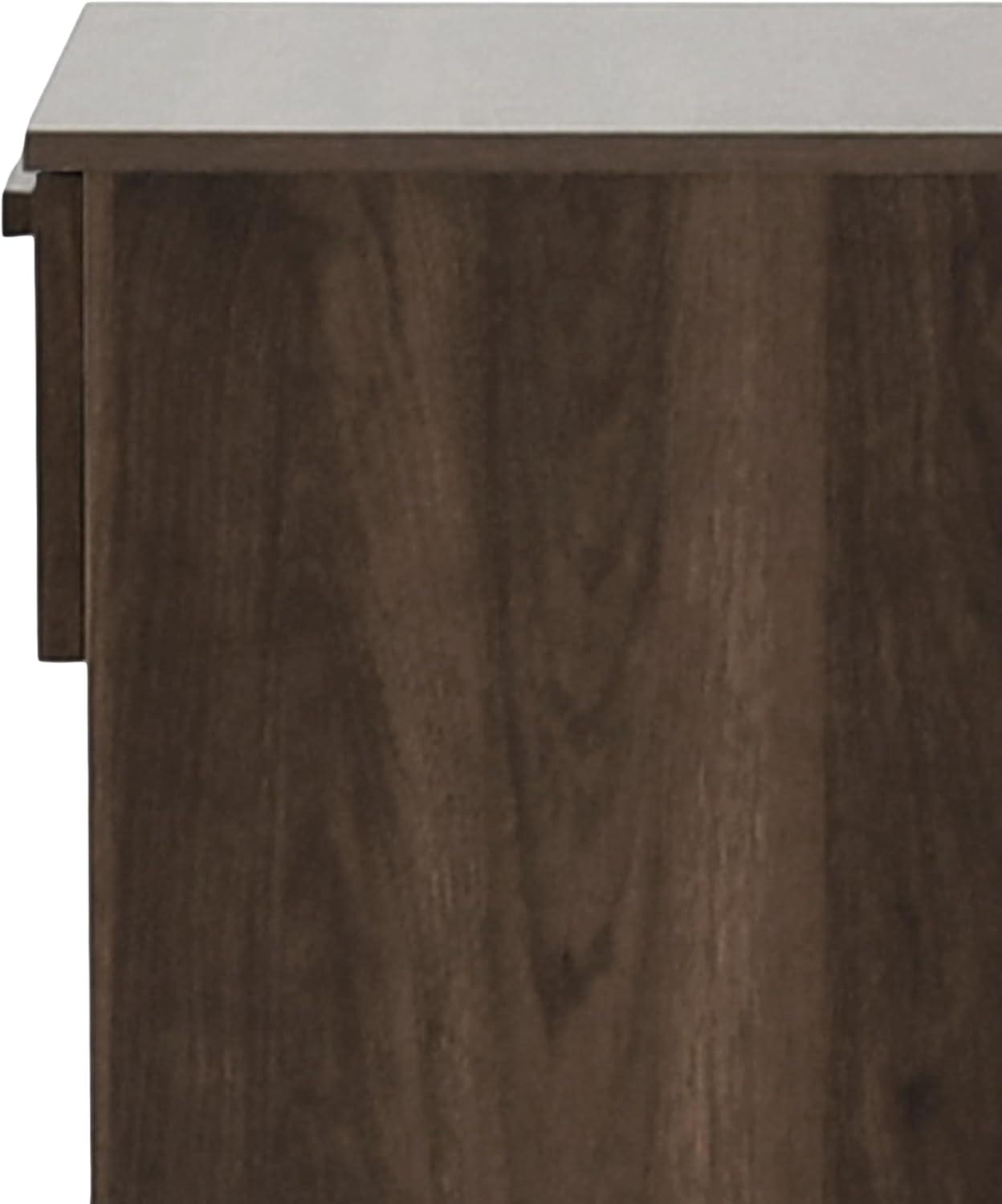 Christopher Knight Home Danbury Rustic Nightstand with Drawer Walnut