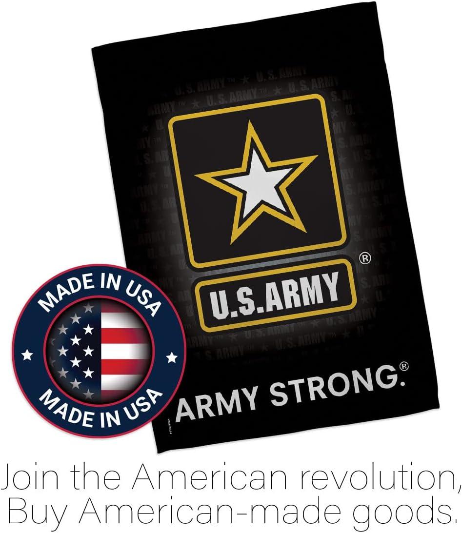 Breeze Decor 58061 Military U.S. Army 2-Sided Impression Garden Flag - 13 x 18.5 in.