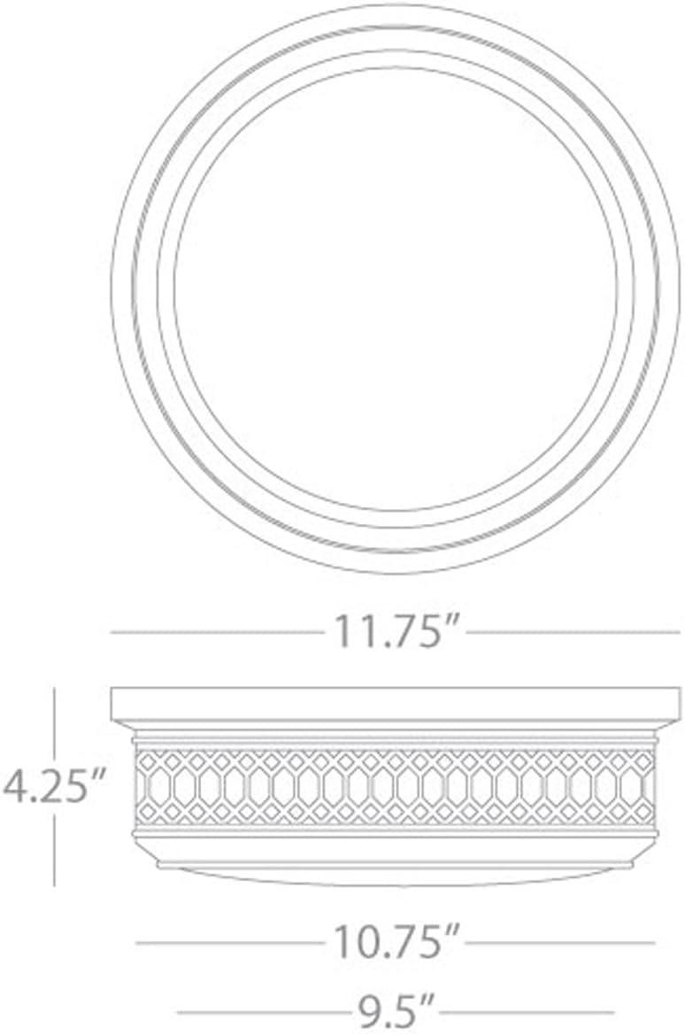 Tucker Glass Flush Mount