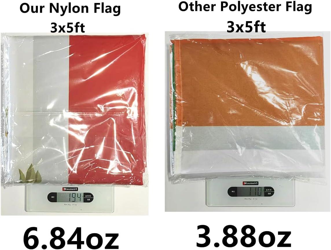 California State Flags 3x5FT,Heavy Duty 220D Nylon Flag, Vivid Colors,Calif. CA Flags Banners with 2 Brass Grommets for Indoor Outdoor. (California, 3x5)