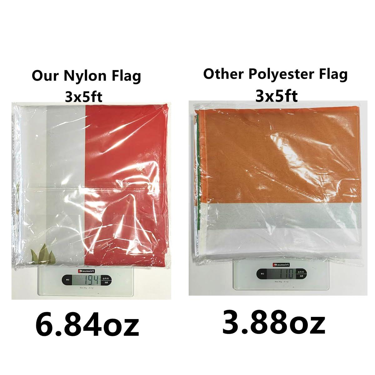 California State Flags 3x5FT,Heavy Duty 220D Nylon Flag, Vivid Colors,Calif. CA Flags Banners with 2 Brass Grommets for Indoor Outdoor. (California, 3x5)