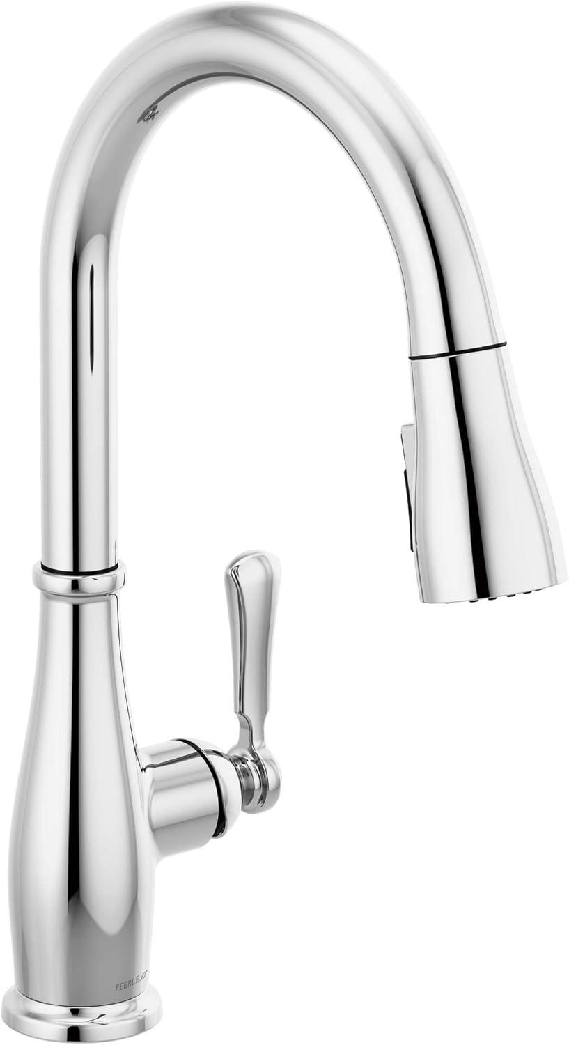 Elmhurst Chrome Single-Handle Pull-Down Kitchen Faucet