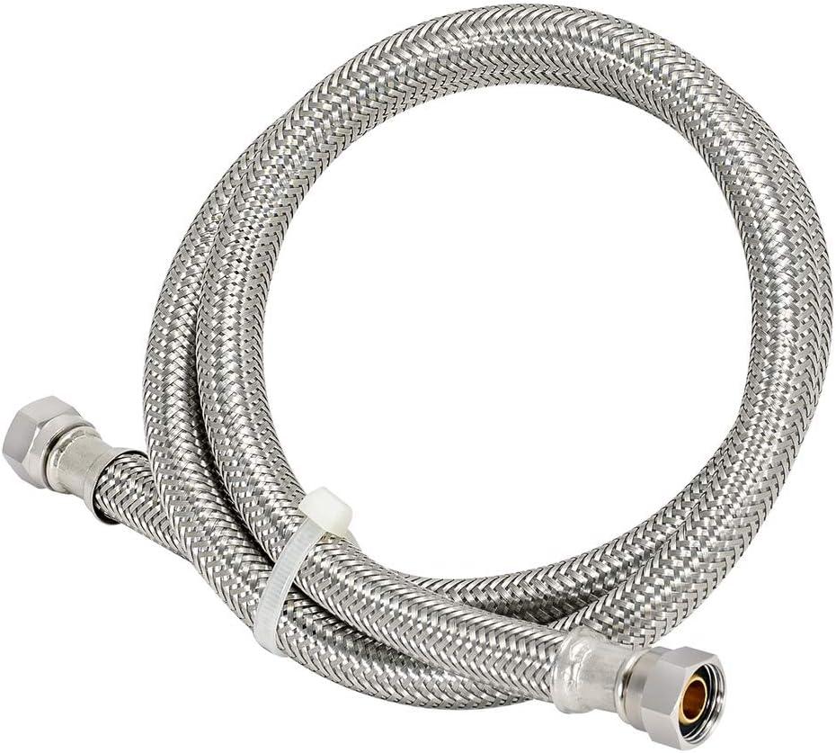 Eastman 36-Inch Braided Stainless Steel Faucet Connector