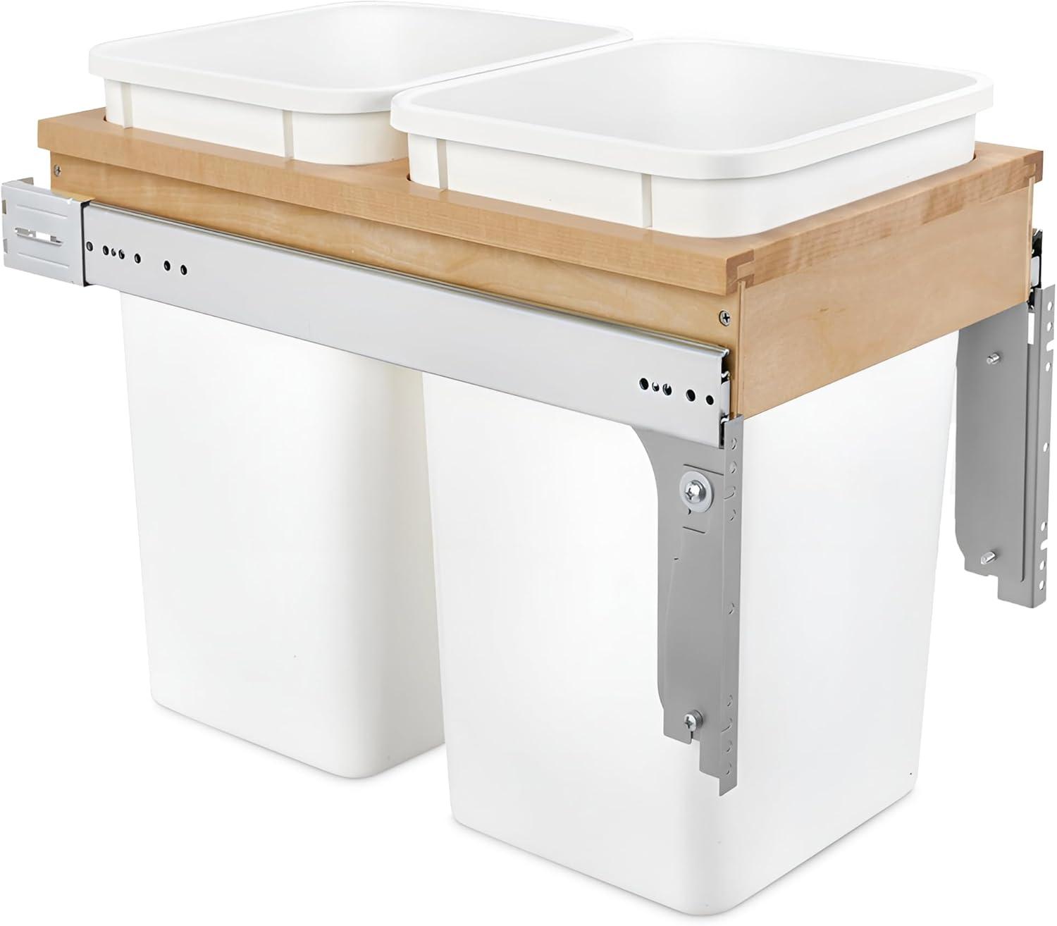 Rev-A-Shelf Rev-A-Shelf Single Pullout Top Mount Trash Can