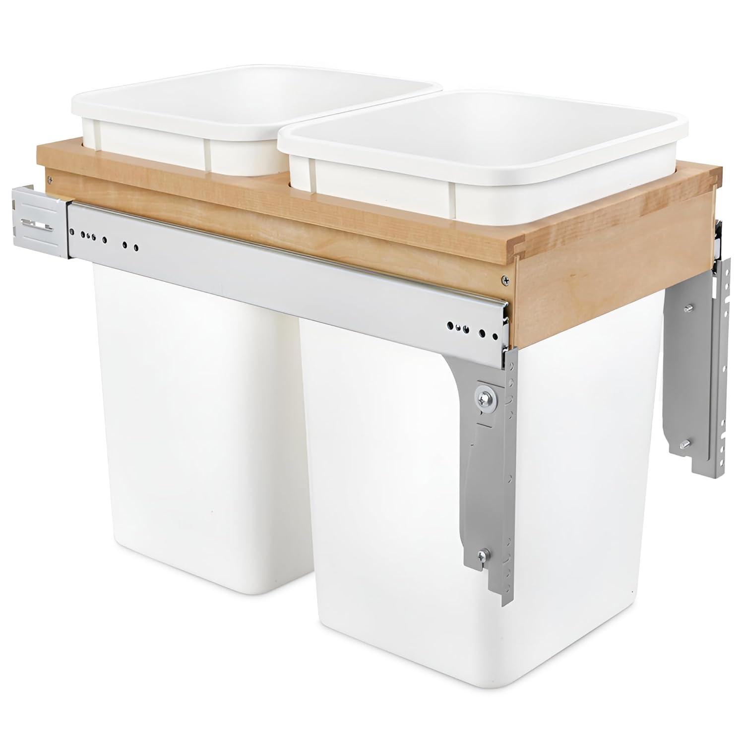 Rev-A-Shelf Rev-A-Shelf Single Pullout Top Mount Trash Can