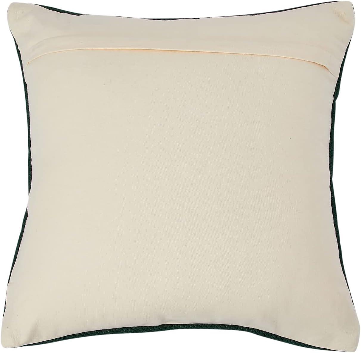 Organic Polyester Throw Square Pillow Cover & Insert