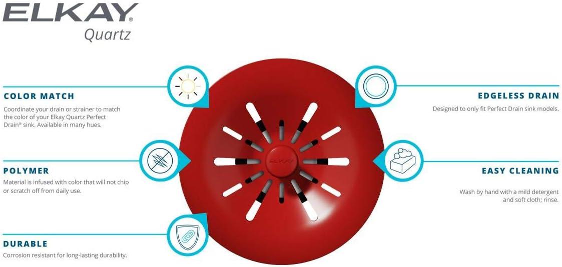 Elkay Perfect Removable Basket Strainer Kitchen Sink Drain LKPDQSRT