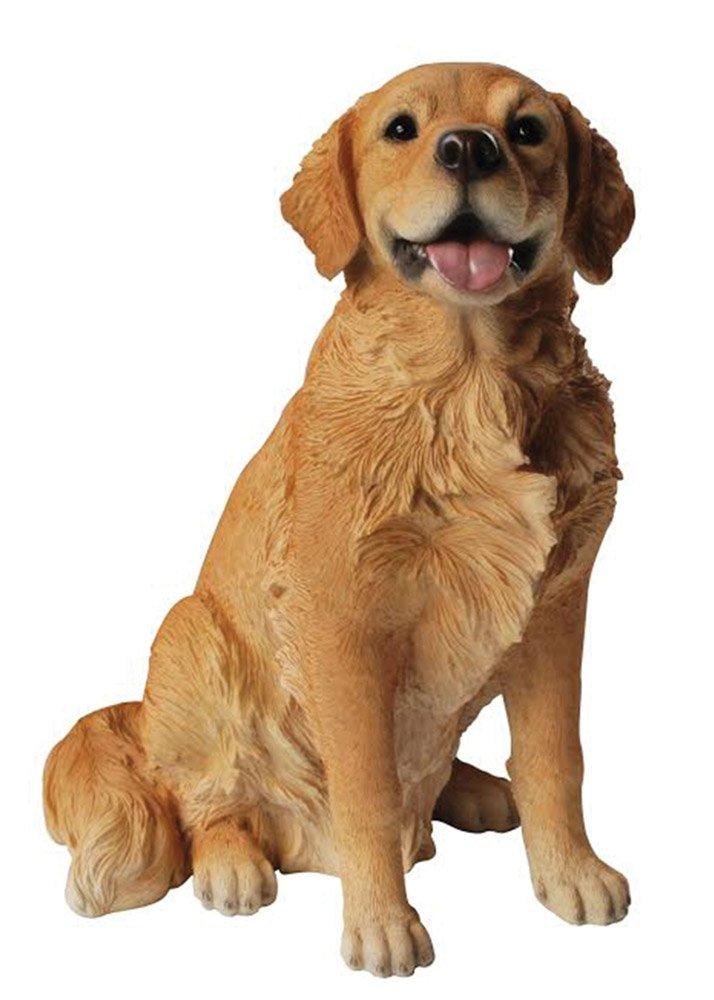 Hi-Line Gift Ltd. Sitting Dog Golden Retriever Statue