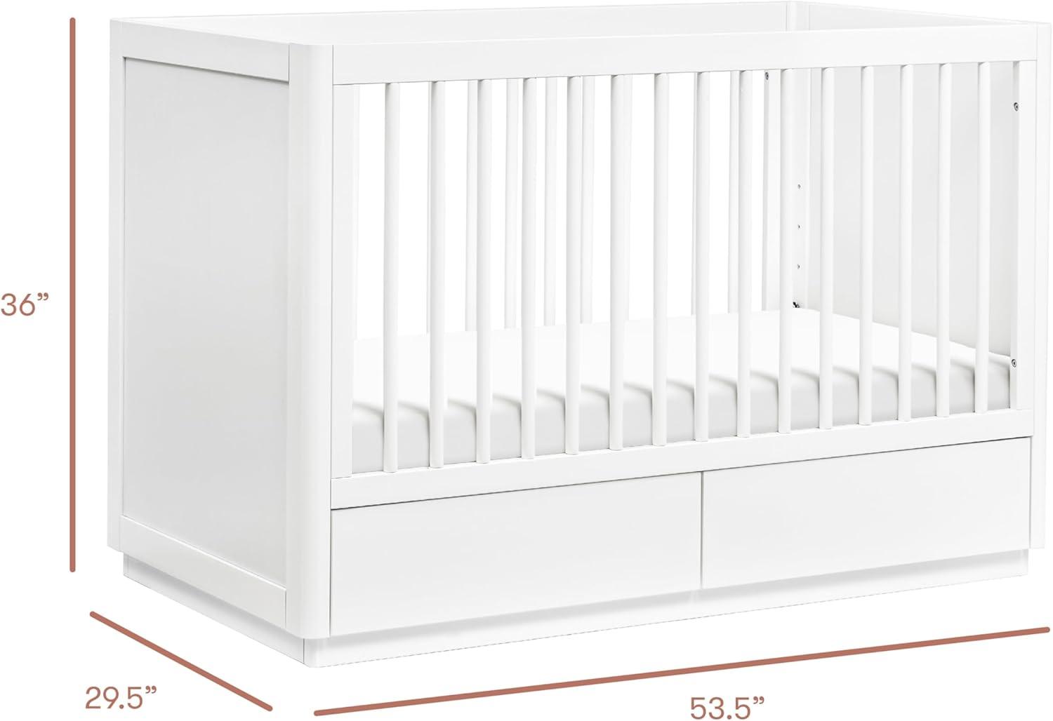 Bento 3-in-1 Convertible Crib with Storage