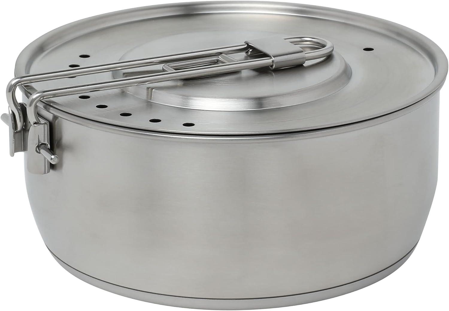 Stanley 1.9 QT Stainless Steel Camping Cook Set