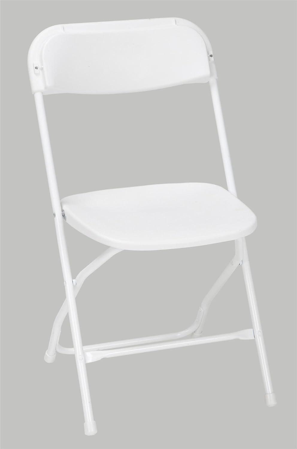 ZOWN Premium Commercial Plastic Stacking, Indoor/Outdoor Folding Chair