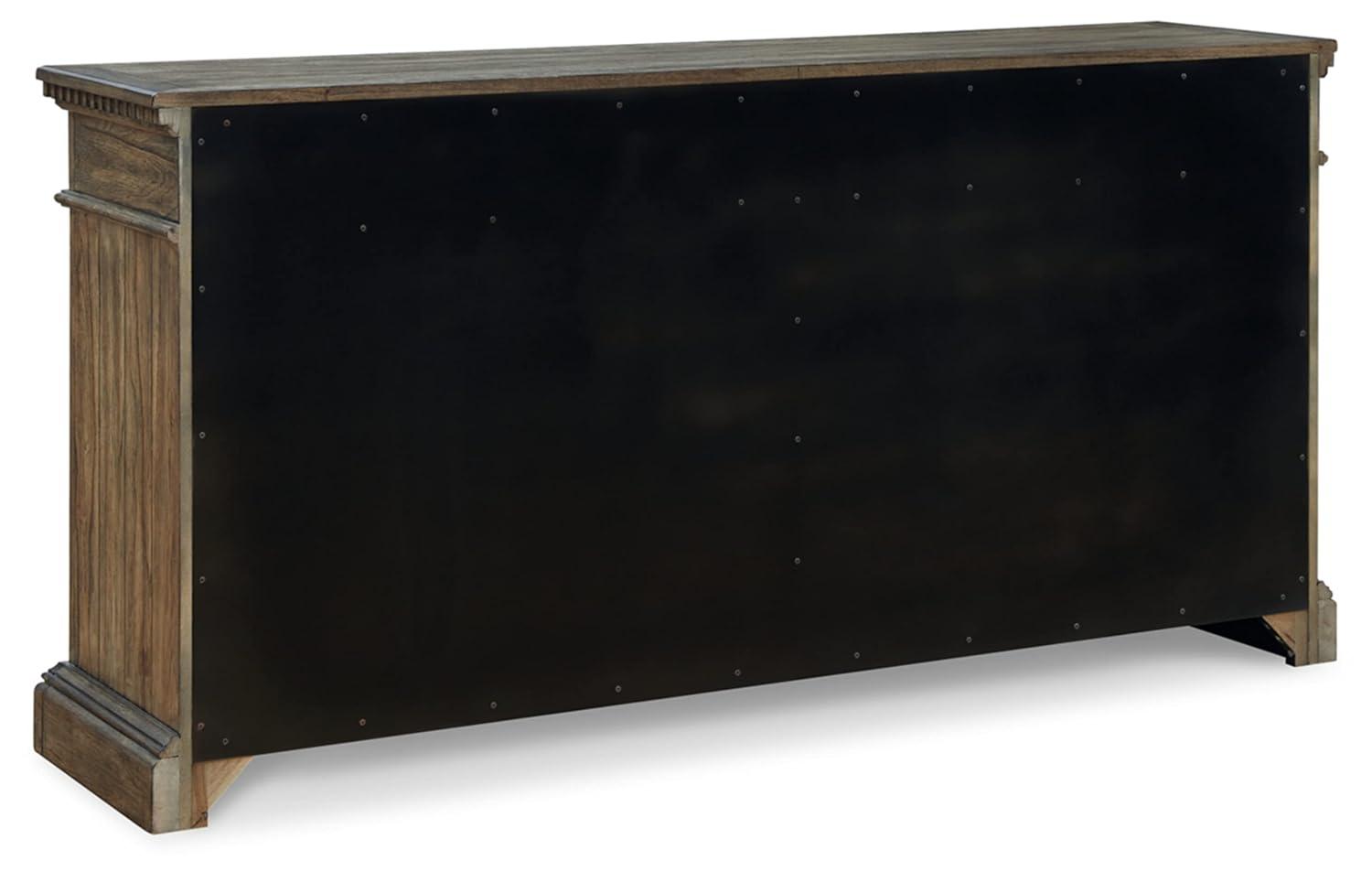 Markenburg 64" Dark Brown Traditional Dining Server