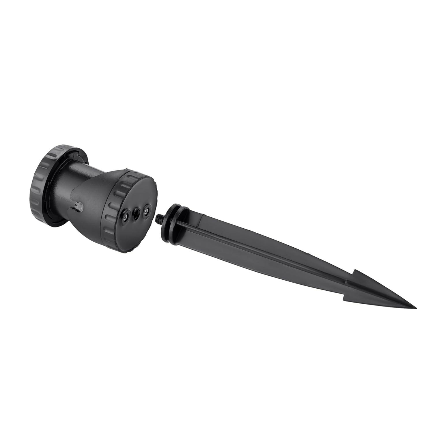 LED Submersible Light with Photocell & Transformer - Alpine Corporation: Weather-Resistant, Electric Powered Landscape Ground Spotlight