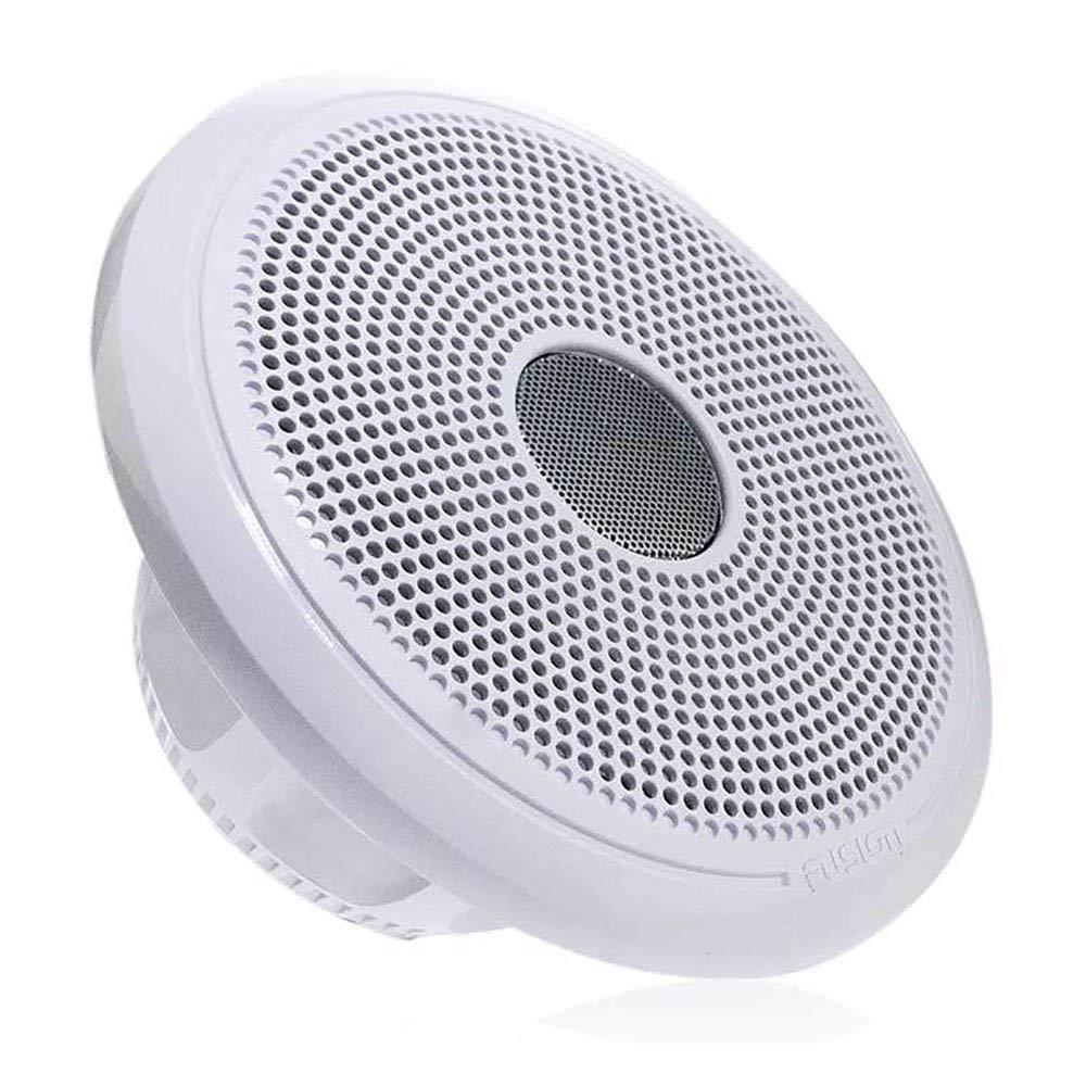 Fusion XS-F65CWB XS Series 6.5" 200 Watt Round Marine Speakers - White & Black (Pair)