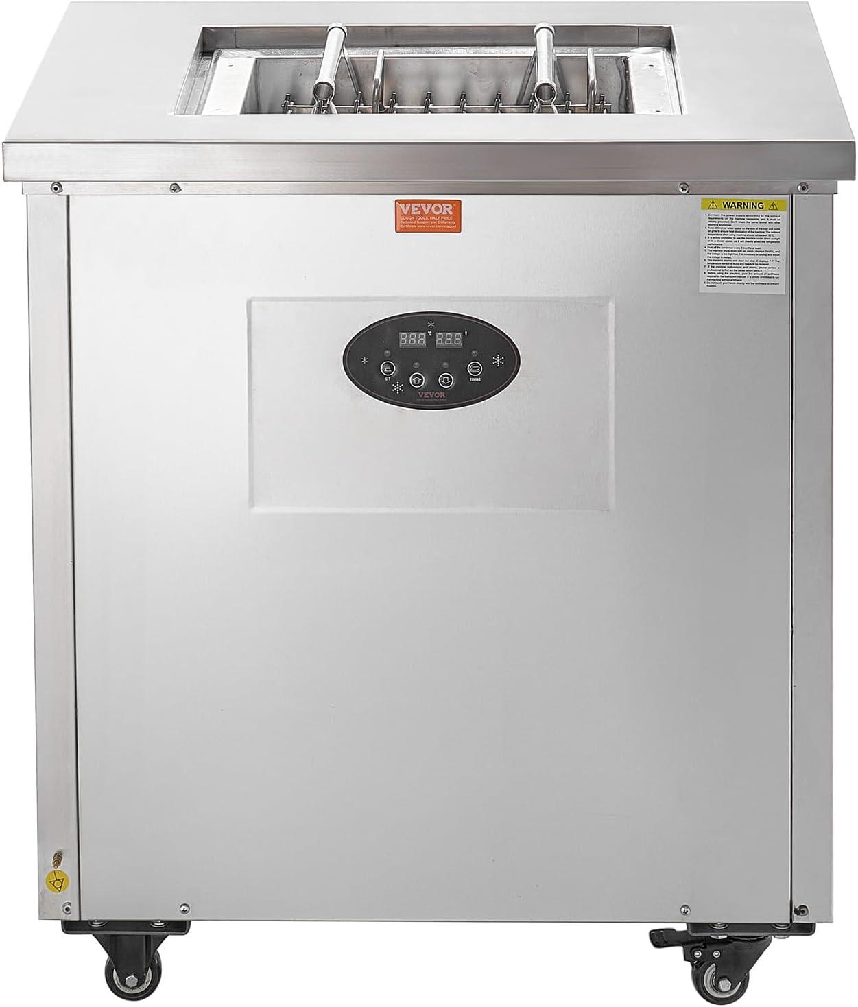 Stellweilan Tessberg Commercial Popsicle Machine 2 Mould Set - 52 PCS Ice Pops Making Machine