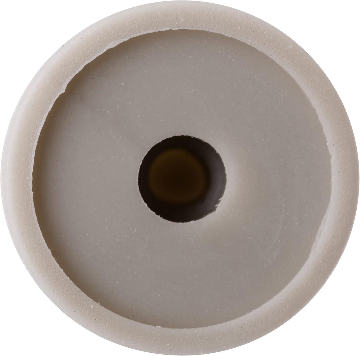 Brinks Plastic Off White Door Bumper Mounts to base trim