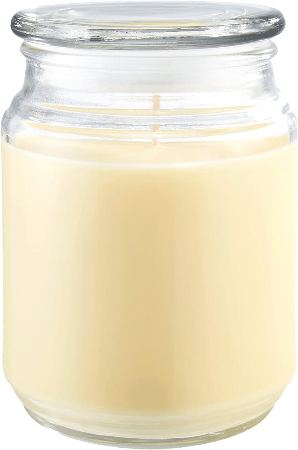 Chasing Butterflies Yellow Scented Glass Jar Candle, 18 oz