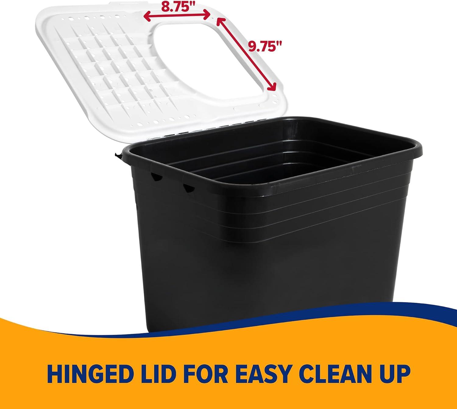 Arm & Hammer® Plastic Enclosed Litter Box