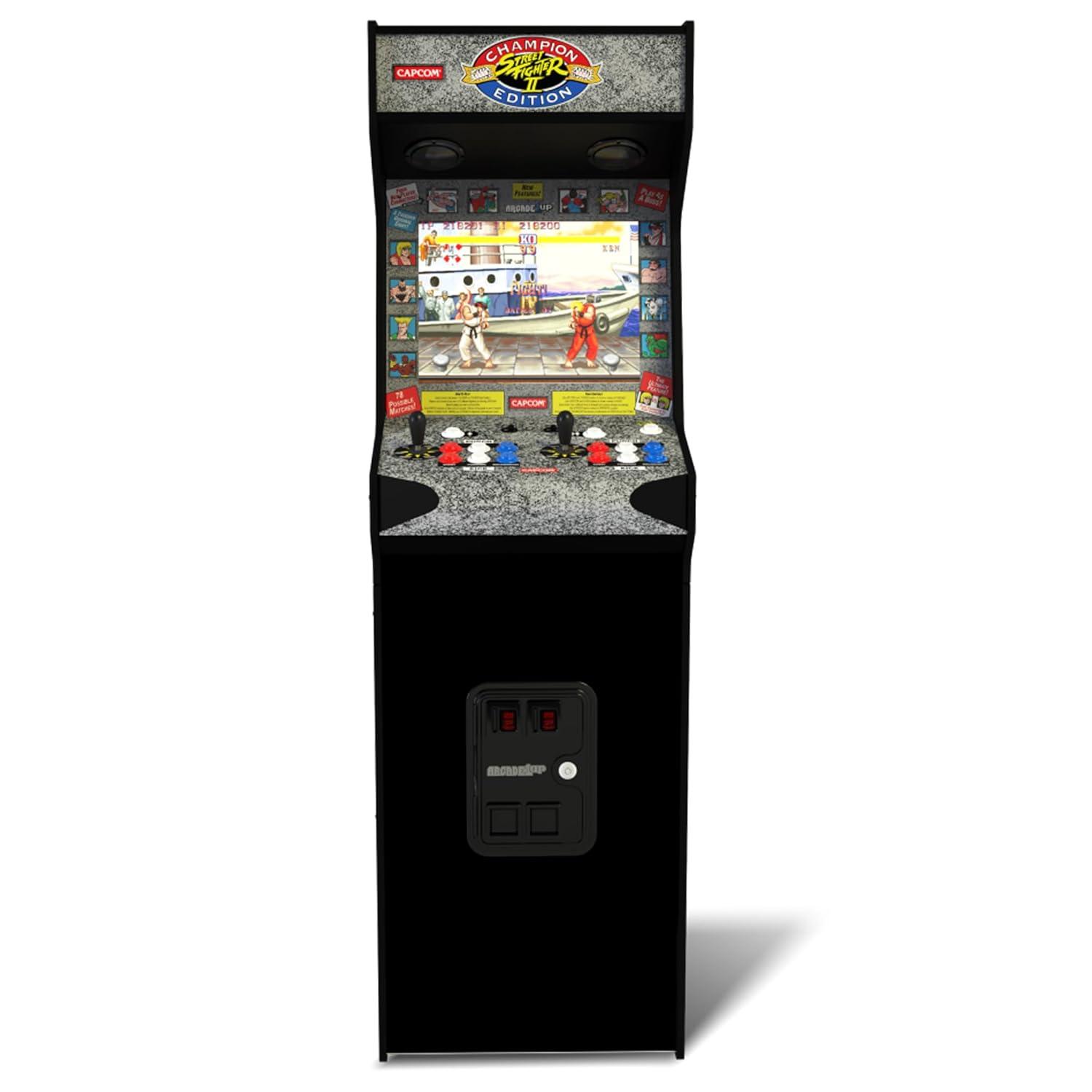 Arcade 1Up Arcade1Up Street Fighter II CE HS-5 Deluxe 5ft Stand-Up Cabinet Arcade Machine
