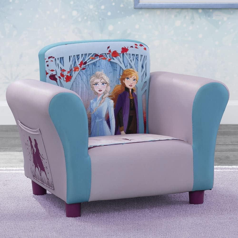 Elsa and Anna's Magical Adventure Polished Wood Children's Chair