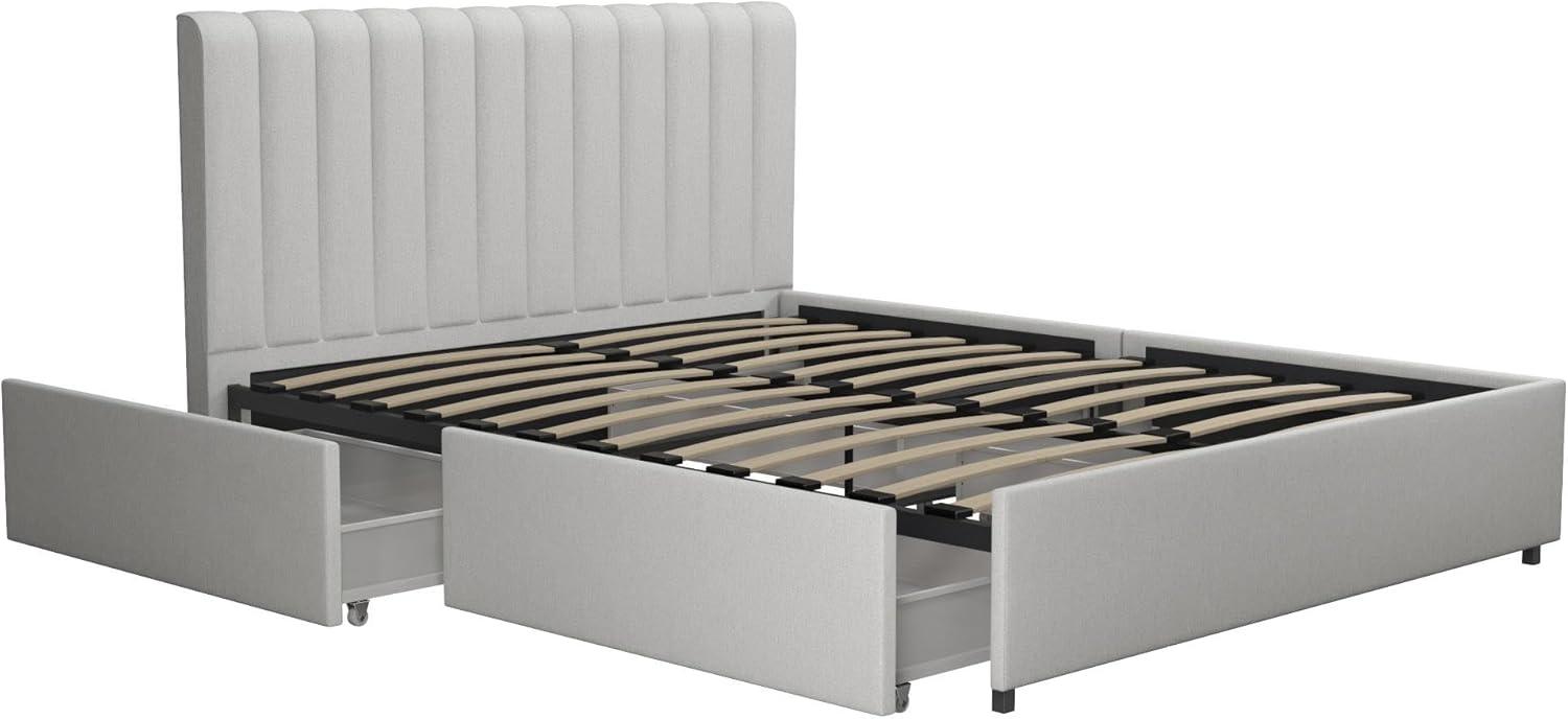 Brittany Upholstered Platform Storage Bed