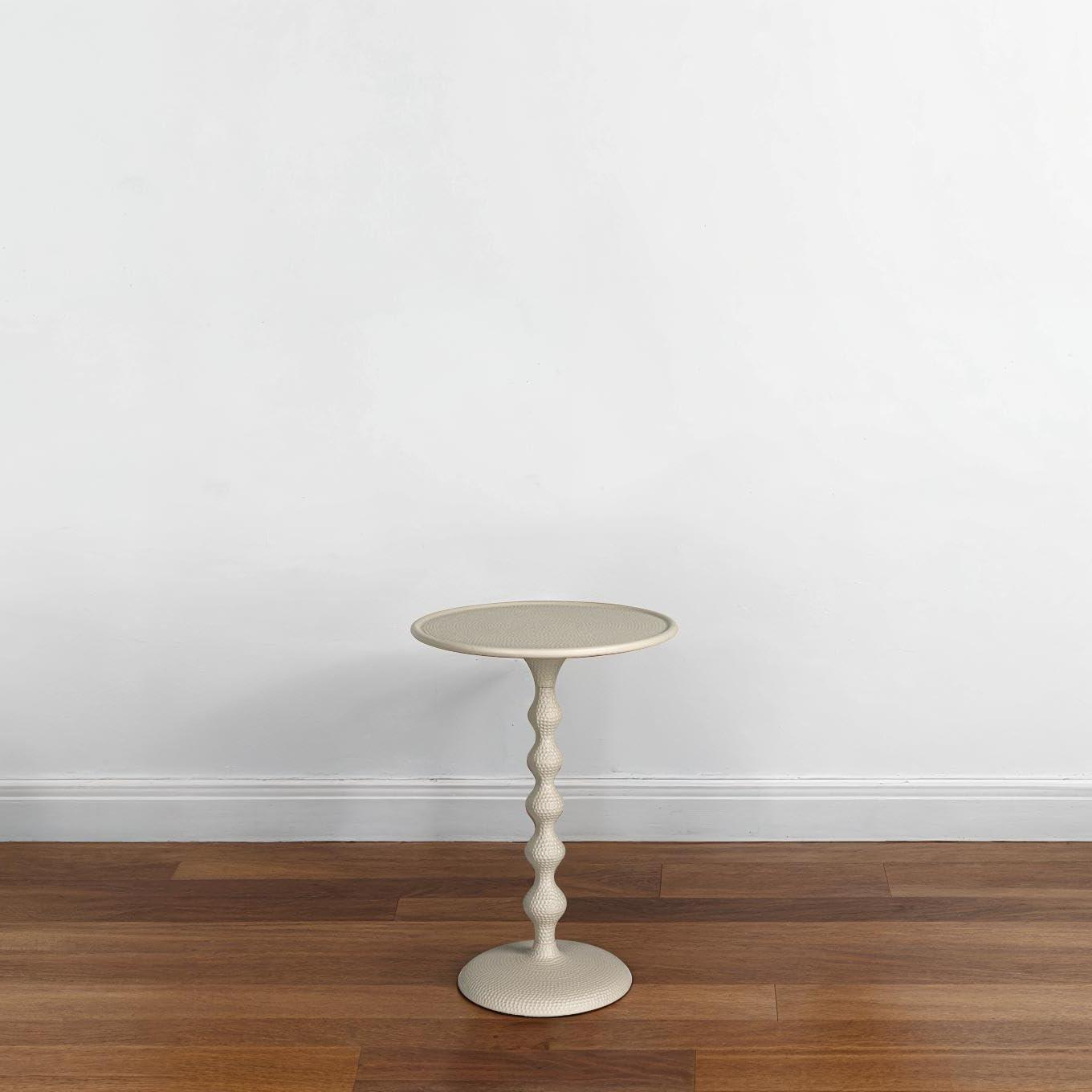 Rowena Interiors Alexander Hammered Metal Side Table