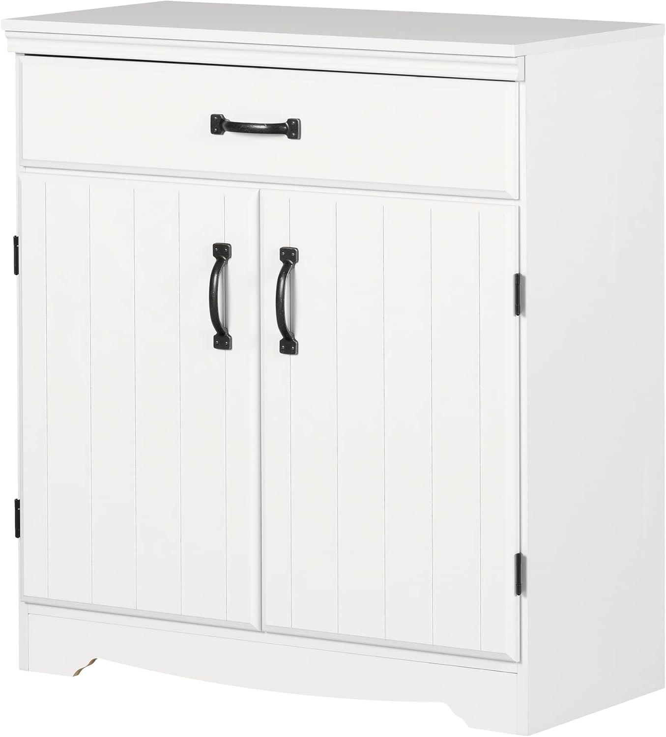 South Shore Harma, Kitchen Cabinet, Pure Whit