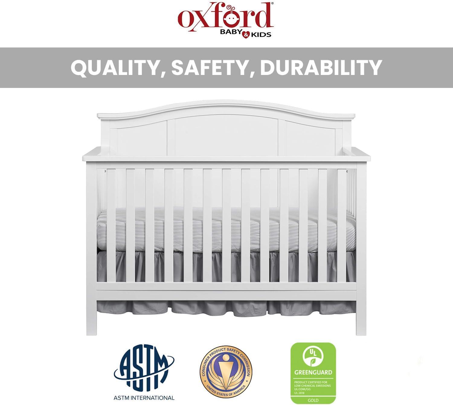 Oxford Baby Emerson 4-in-1 Convertible Crib