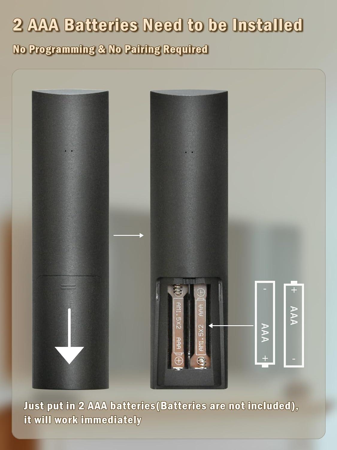 (Pack of 2)ZOUYUE Universal Remote for All Samsung TV,Compatible for All Samsung Smart TV LED LCD HD TV