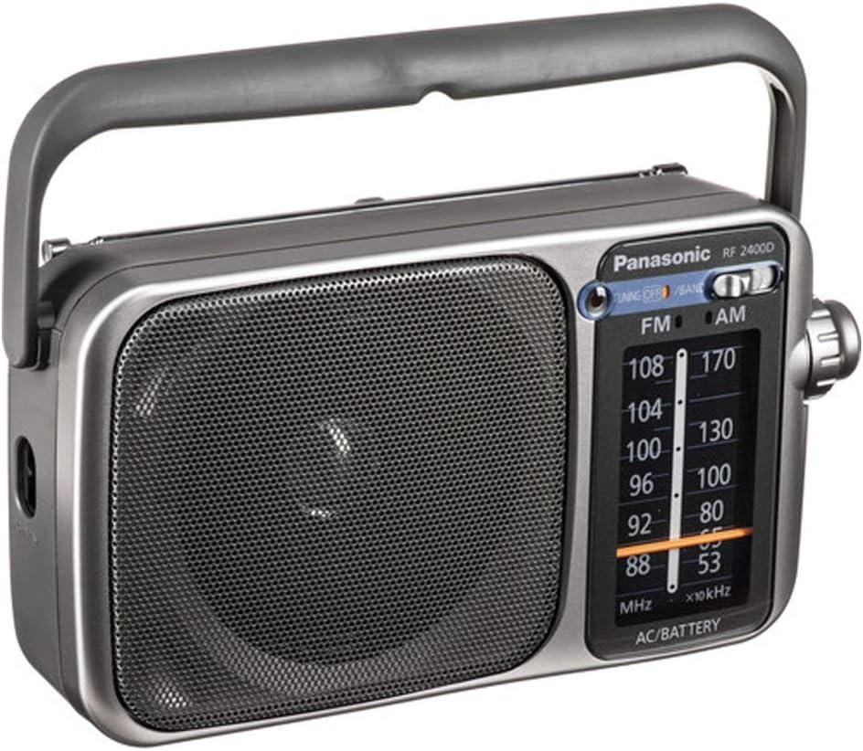 Panasonic® AM/FM AC/DC Portable Radio in Silver