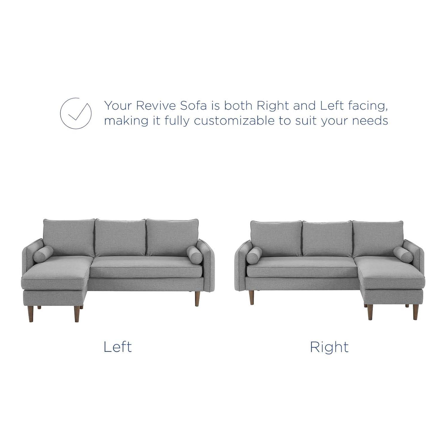 Modway Revive Upholstered Right or Left Sectional Sofa