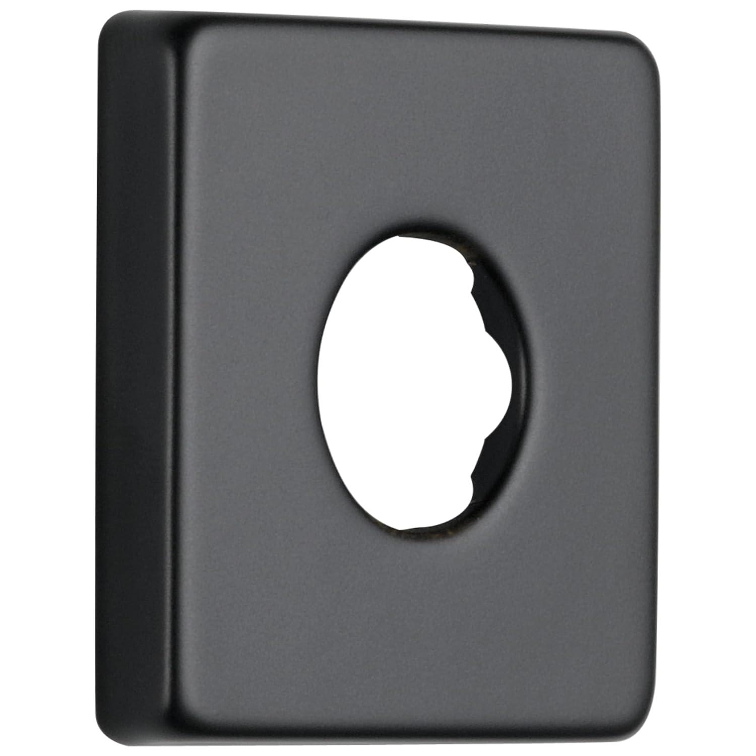 Delta Rp51034 Square Shower Arm Flange - Black