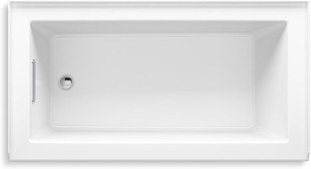 Underscore 60" x 32" Alcove Soaking Bathtub