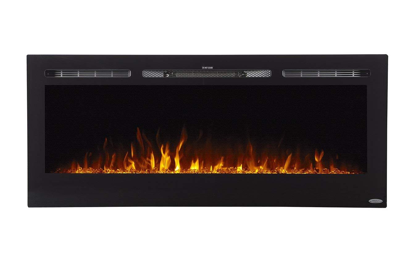 Touchstone The Sideline Electric Fireplace for Recessed or Wall Mount Installation