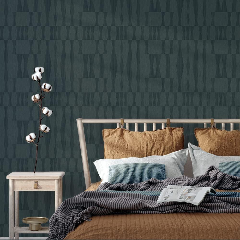 Mirin Peel + Stick Wallpaper - Textured Seagrass