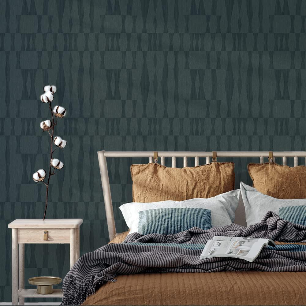 Mirin Peel + Stick Wallpaper - Textured Seagrass